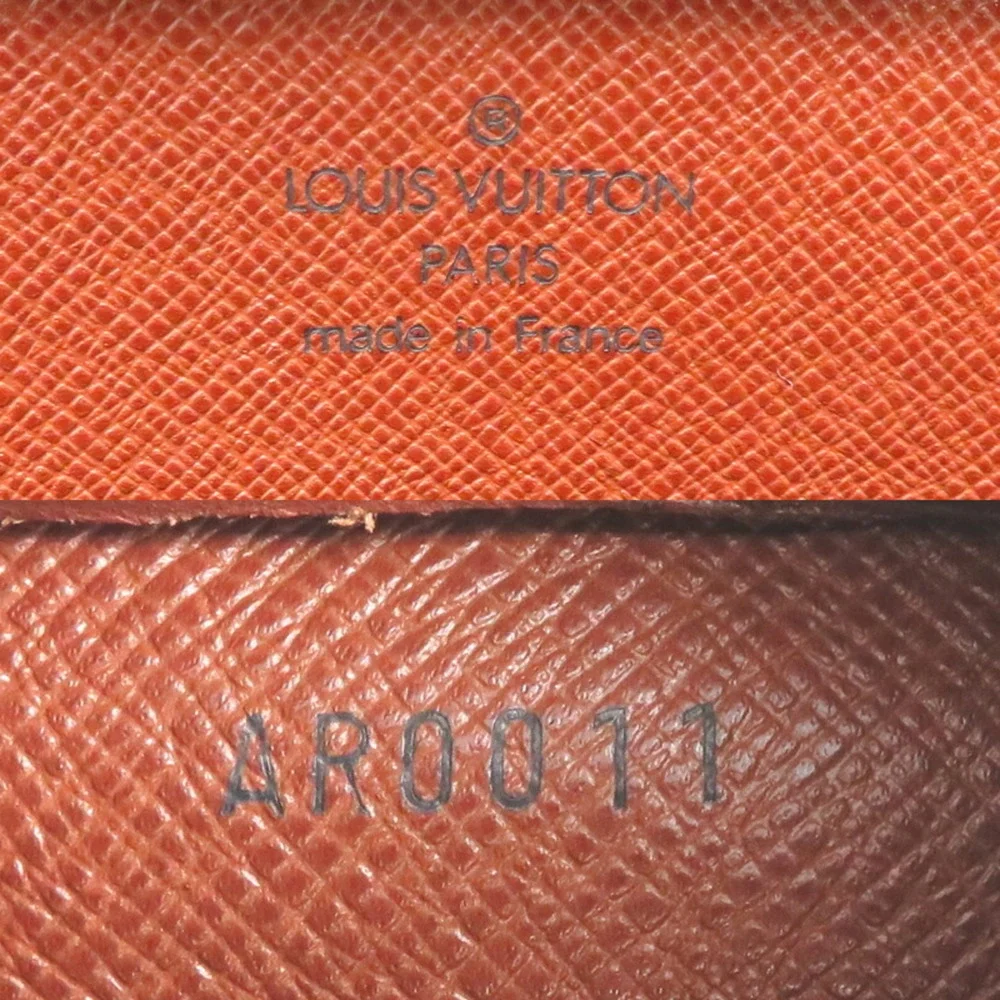 LOUIS VUITTON Authentic Brown Monogram Clutch Bag - Picture 7 of 10